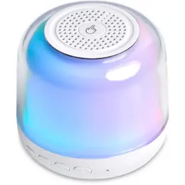 Swiss Cougar Genoa Bluetooth Speaker & Night Light Purple